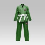 Green Combatant Women Jiu Jitsu Gi