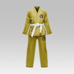 Mustard Brazilian Jiu Jitsu Gi