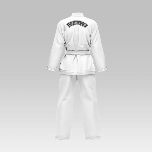 White Jiu Jitsu Gi Brazilian