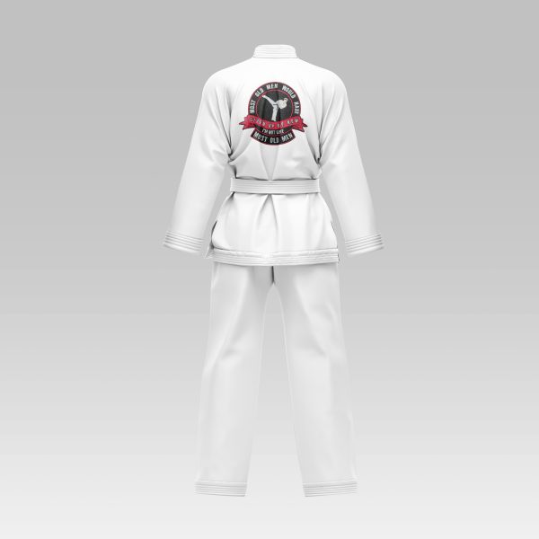 White Jiu Jitsu Gi