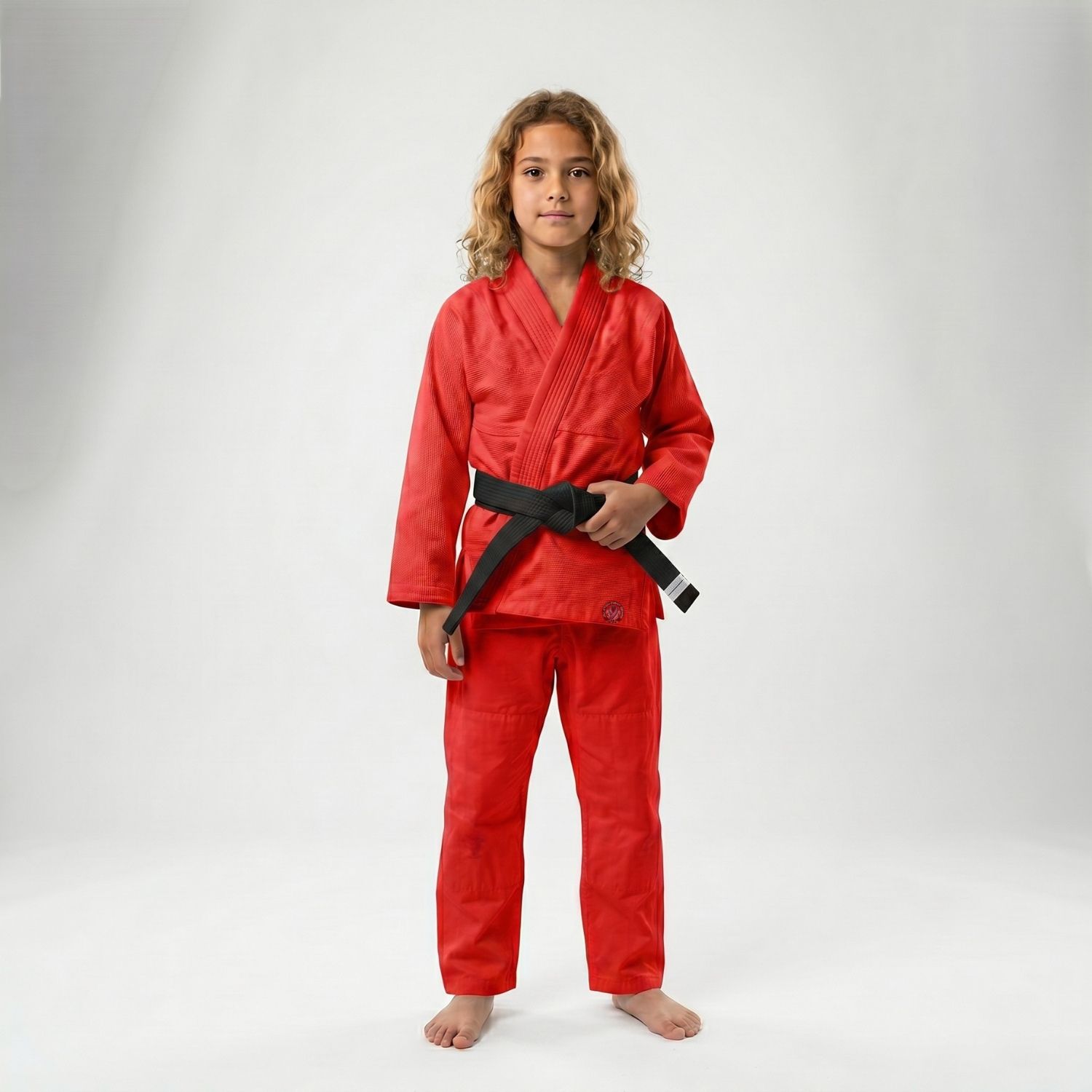 Kids Girls Red Jiu Jitsu Gi Kids Girls Red Jiu Jitsu Gi – Built for Strength, Comfort & Performance