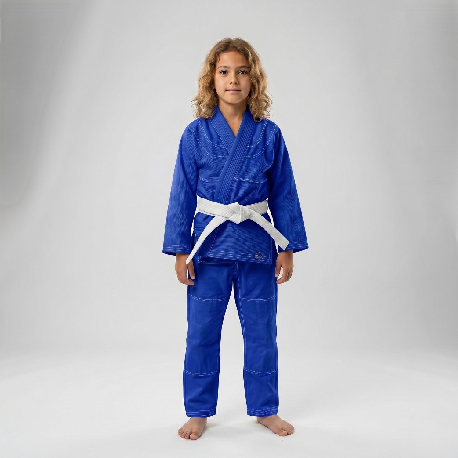 Kids Girls Royal Blue Jiu Jitsu Gi Kids Girls Royal Blue Jiu Jitsu Gi – Comfort, Durability & Performance