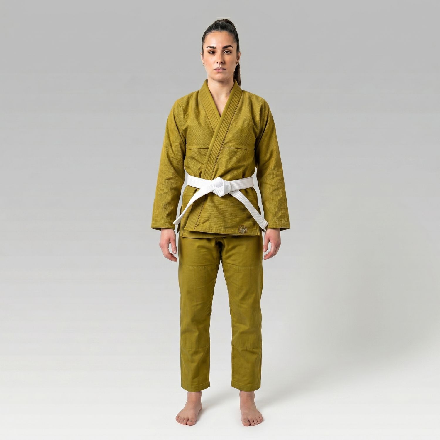Women's Premium Mustard Jiu Jitsu Gi Women's Premium Mustard Jiu Jitsu Gi