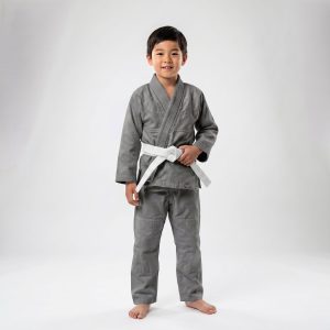 Kids Boys Grey Jiu Jitsu Gi