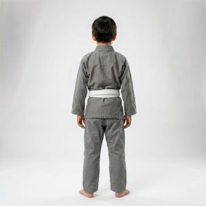 Kids Boys Grey Jiu Jitsu Gi
