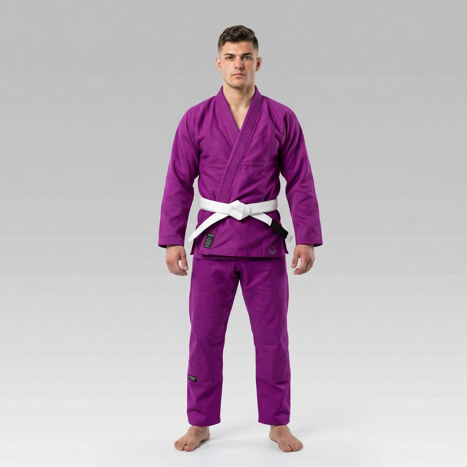 Men's Purple Brazilian Jiu Jitsu Uniform Men's Purple Brazilian Jiu Jitsu Uniform