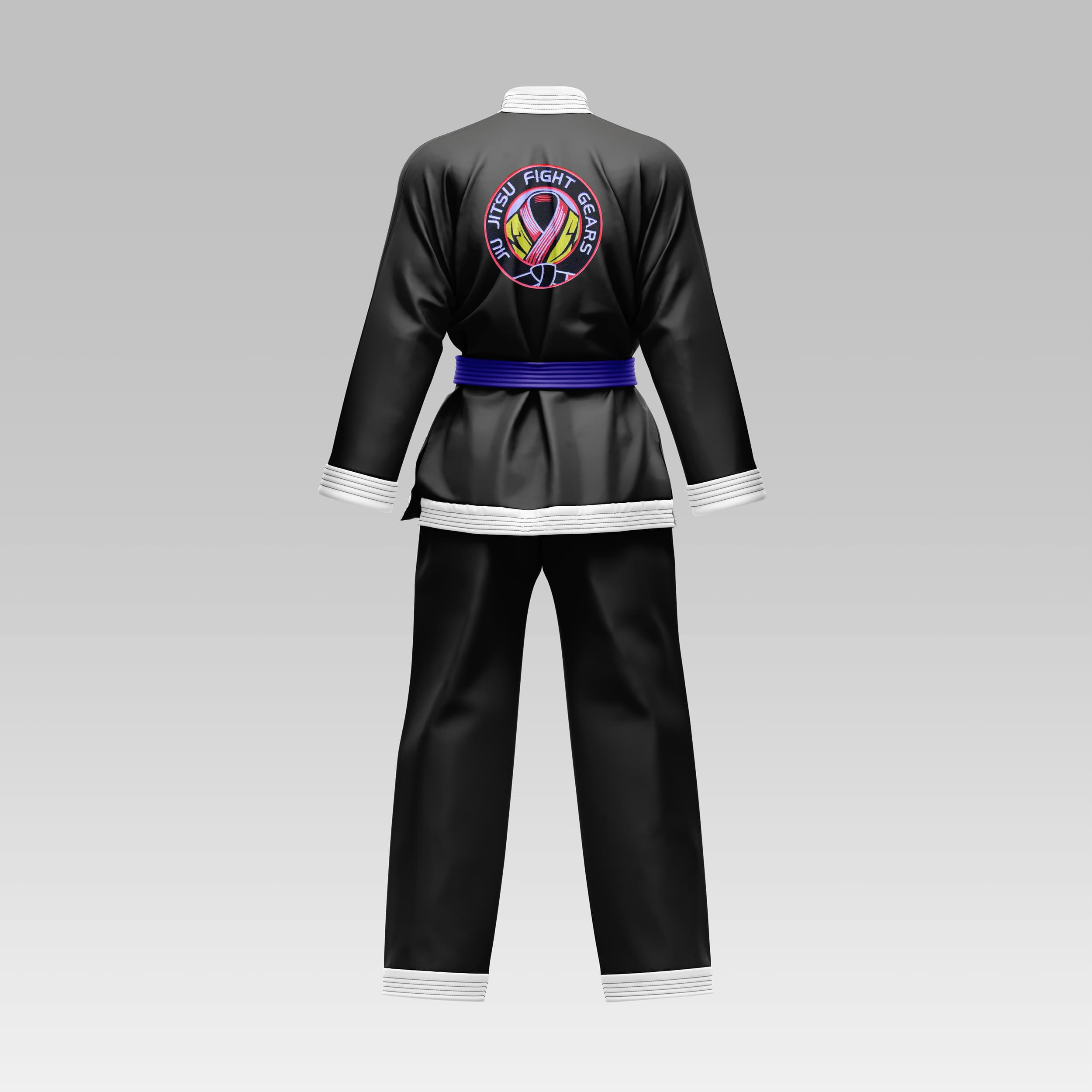Black Brazilian Jiu Jitsu Gi