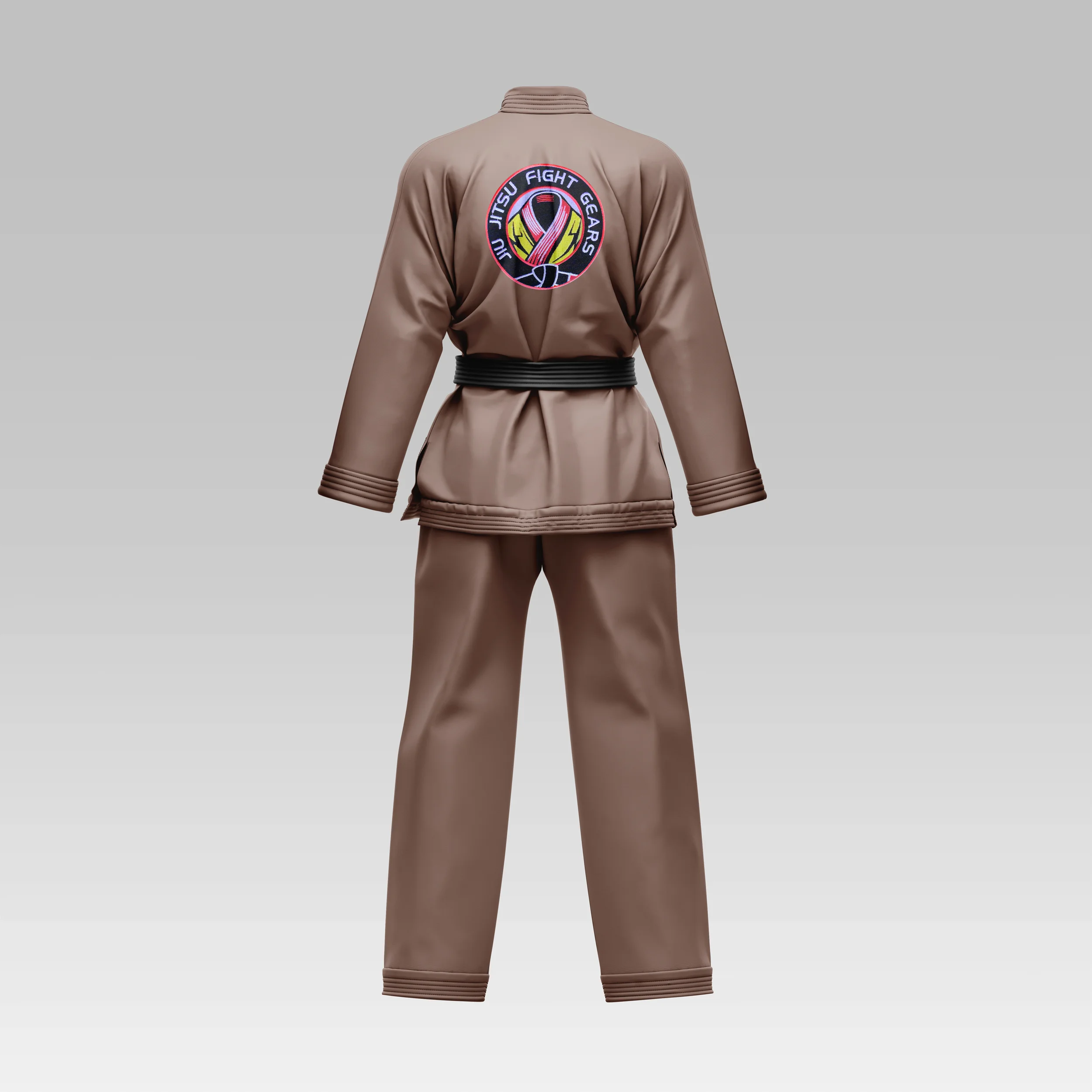 Brown Combatant Women Jiu Jitsu Gi