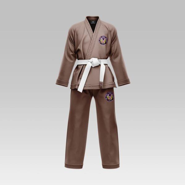 Brown Combatant Women Jiu Jitsu Gi