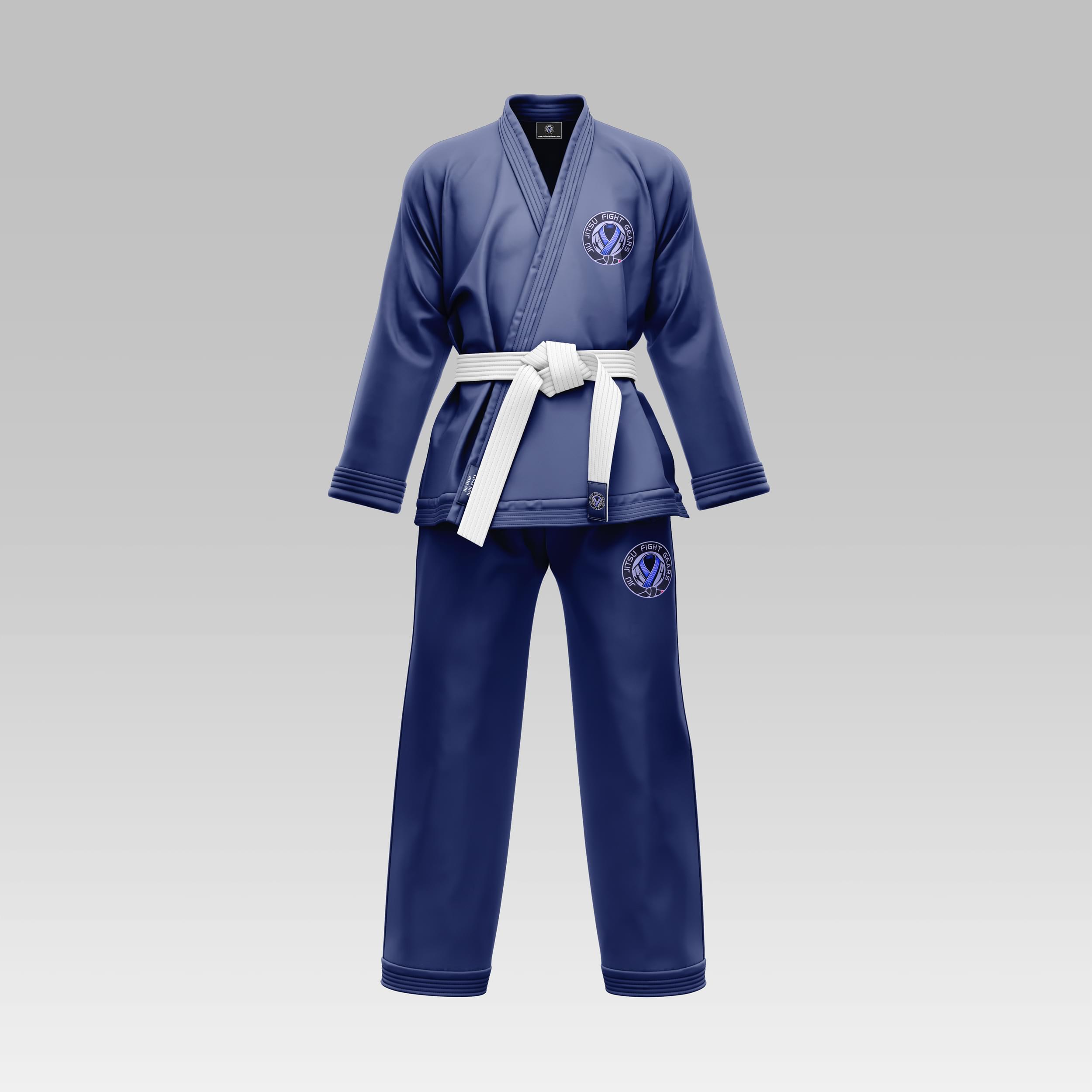 Dark Blue Brazilian Jiu Jitsu Gi Dark Blue Brazilian Jiu Jitsu Gi