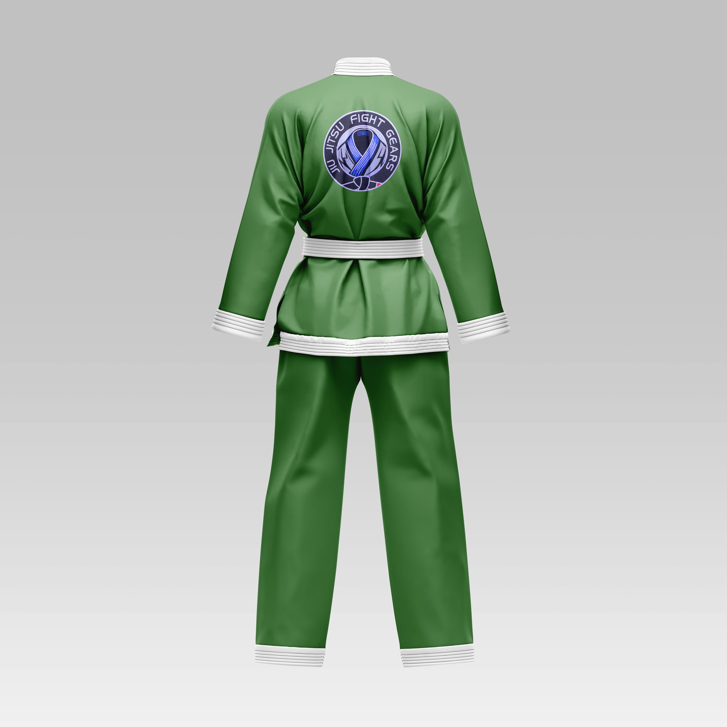 Green Brazilian Jiu Jitsu Gi