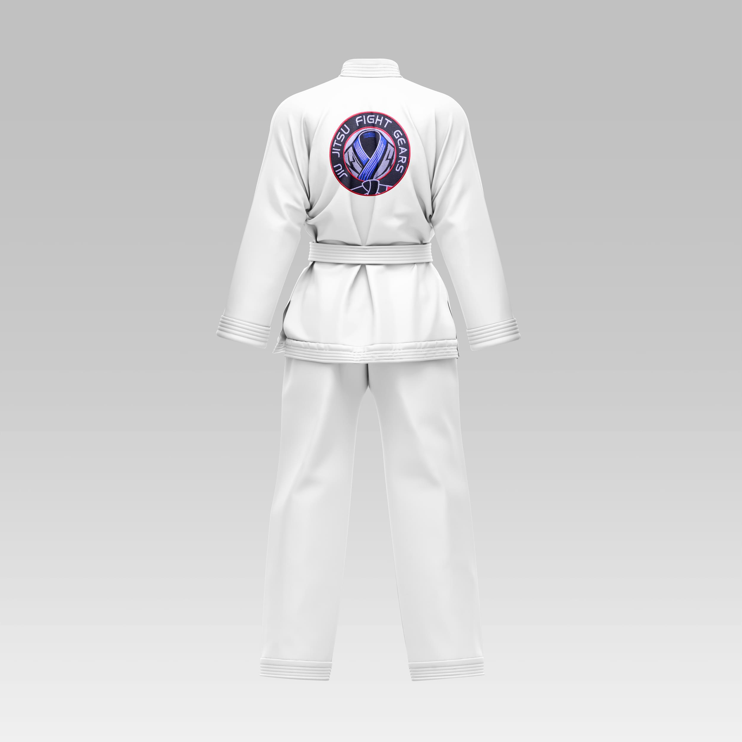 Basic White Brazilian Jiu Jitsu Gi