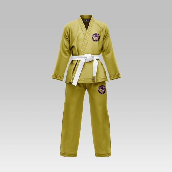 Mustard Brazilian Jiu Jitsu Gi